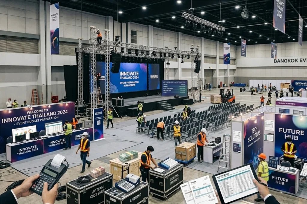 วิธีบริหารงบประมาณงาน Event ให้คุ้มค่าและได้ผลลัพธ์สูงสุด