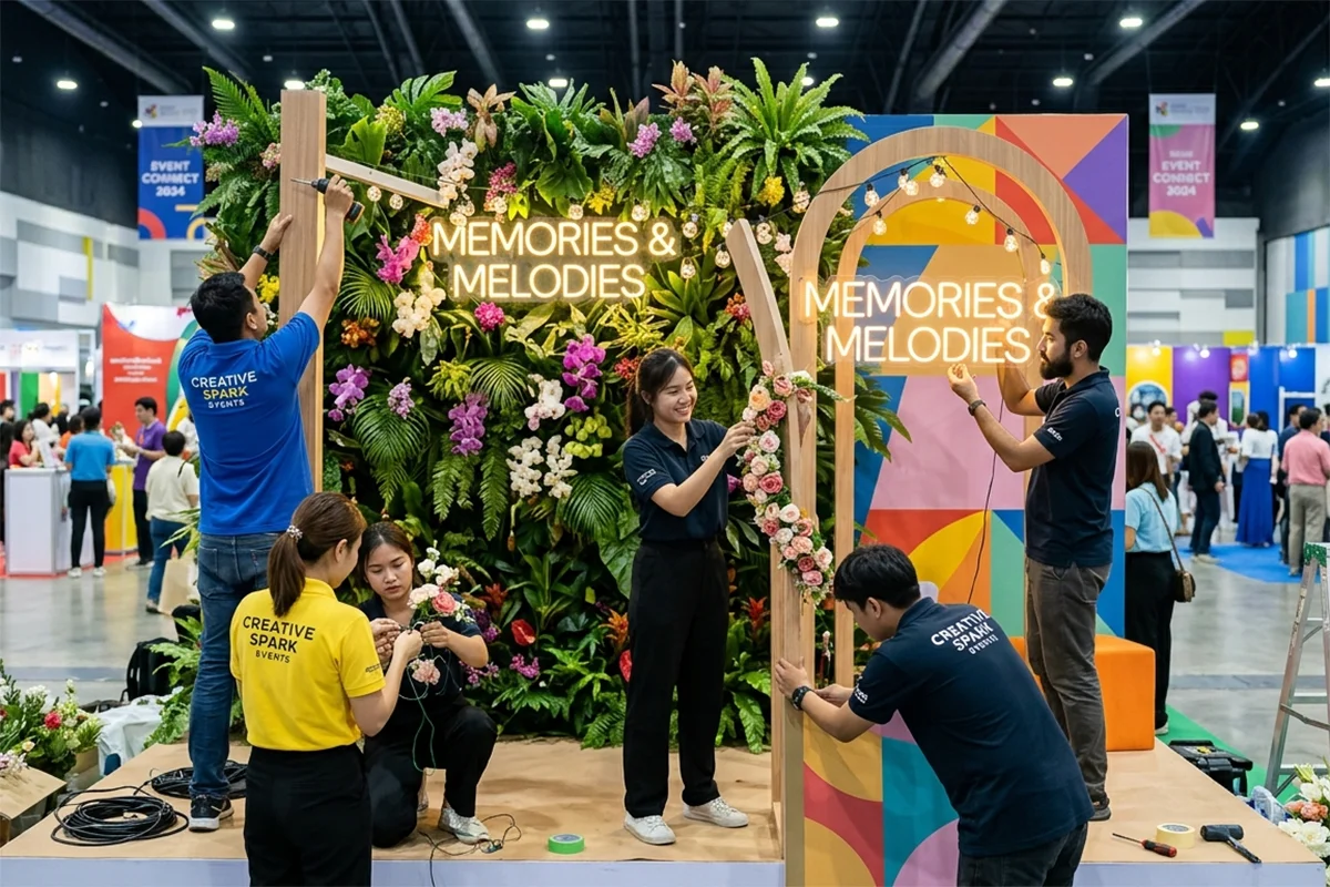 การสร้าง Photo Spot ในงาน Event ให้คนถ่ายรูปและแชร์ต่อ