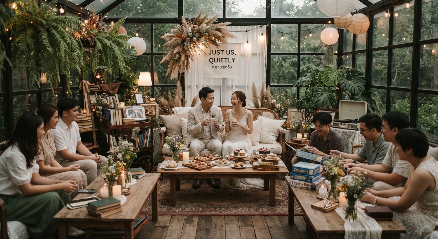 เมื่อเจ้าภาพเป็นคน “Introvert” จัดงานแต่งหรือปาร์ตี้ยังไง ไม่ให้ตัวเองสติแตกหรือเหนื่อยเกินไป